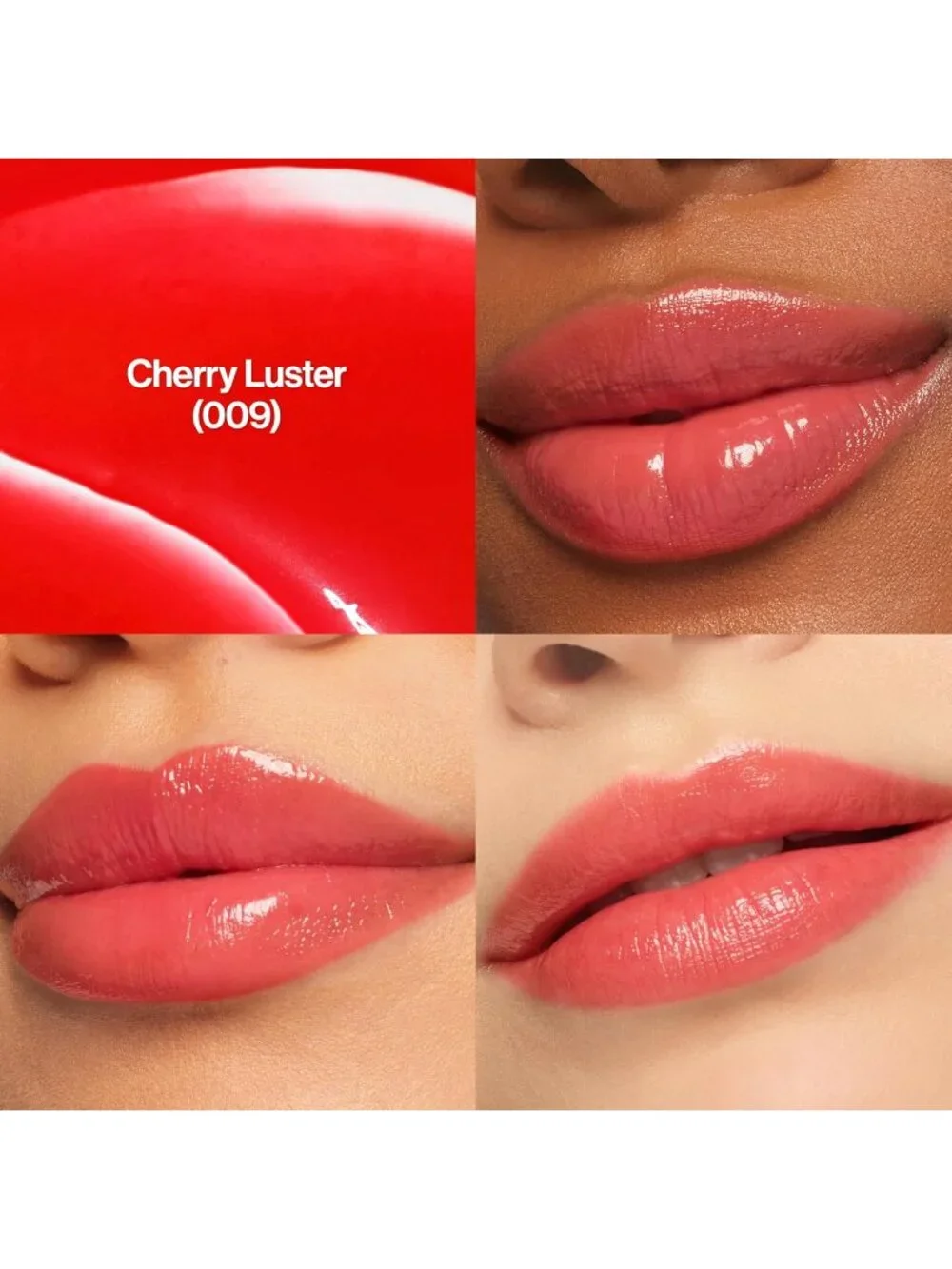 Revlon 009 Cherry Luster Lustrous Glass Shine Balm Hydrating Tinted Lip Gloss